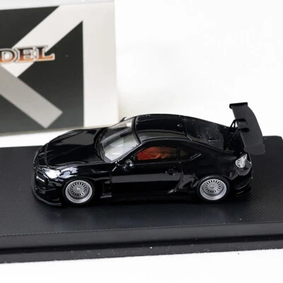 LMLF 1:64 Black JDM GR86 Pandem Racing Sports Model Diecast Metal