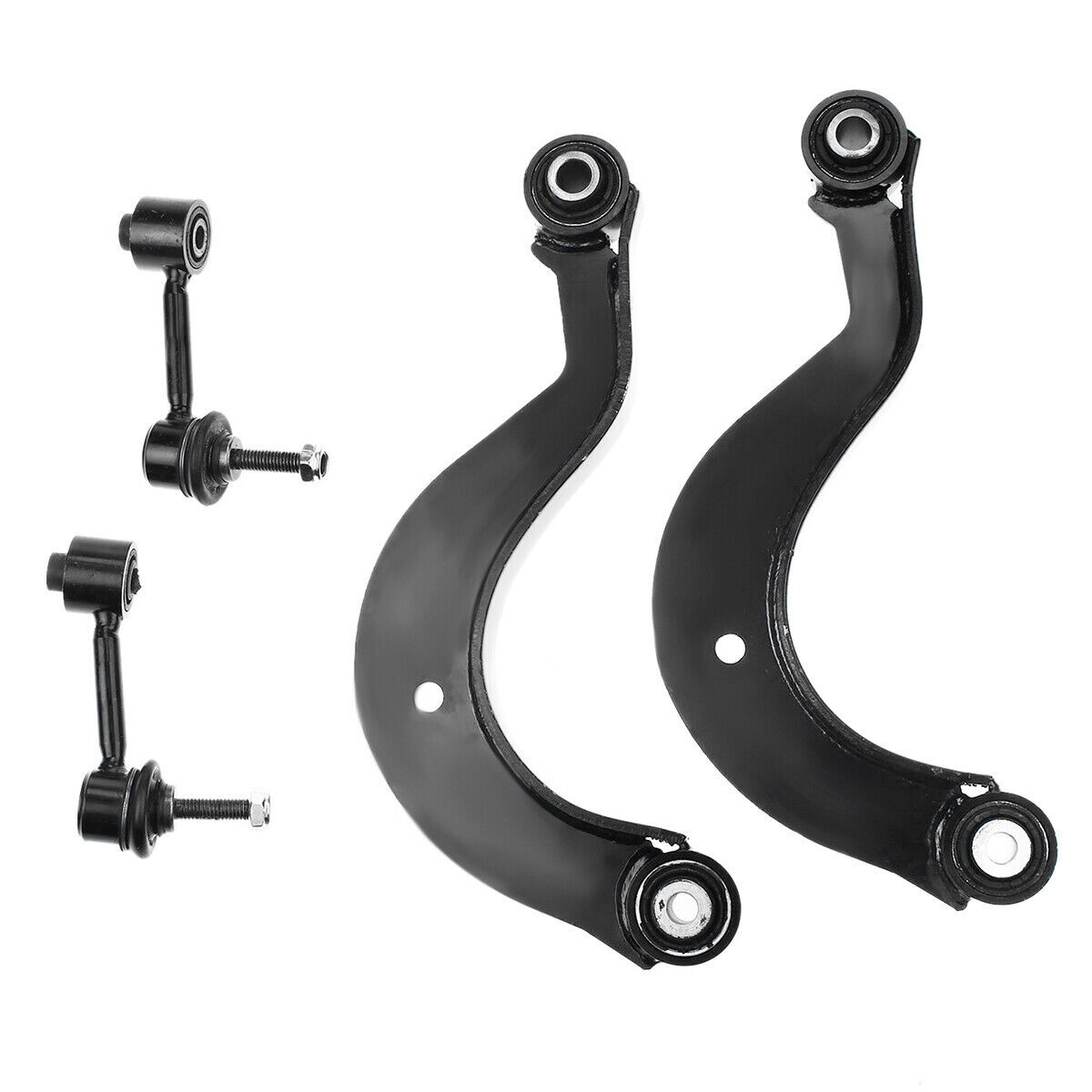 8pc Rear Upper & Lower Control Arm w/ Bushing for Audi A3 VW Jetta