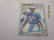 CECIL FIELDER BLUE JAYS 1989 FLEER BASEBALL CARD #232