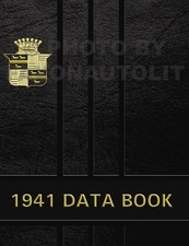 1941 Cadillac Salesman Data Book Dealer Album - Options Accessories Specs Models 1941 Cadillac Salesman Data Book Dealer Album - Options Accessories Specs Models