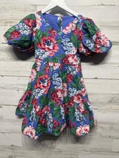 Janie and Jack Floral Dress - Girls Size 7 - Very Good Used Condition