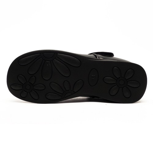 Boulevard Sophie Junior Girls Kids Dress Fashion Everyday Shoes Black - 第 4/6 張圖片