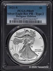 2021 American Silver Eagle — photo from another recent sale