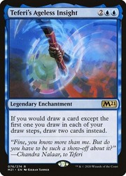 Teferi's Ageless Insight - Foil - Core Set 2021