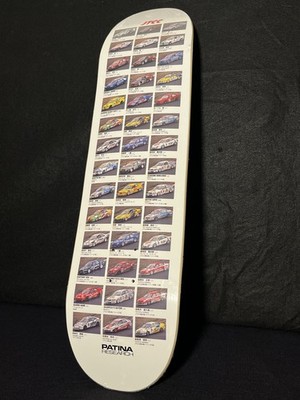Patina Research JTCC Line Up Skateboard Deck Size 8 JDM Touring Car Rally Drift