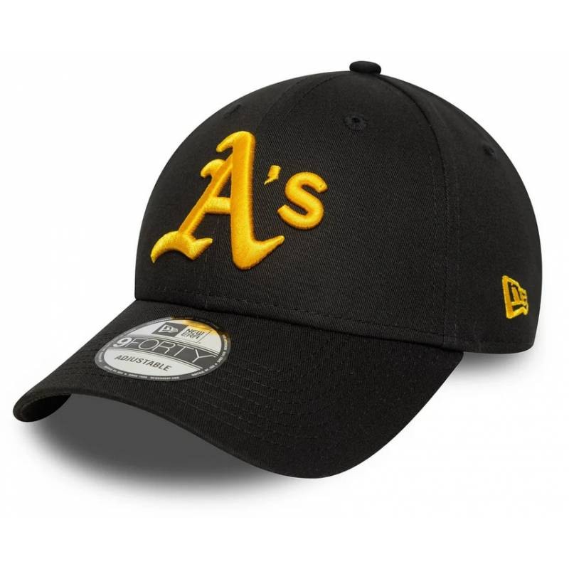 Casquette New Era 9Forty MLB Oakland Athletics Noire à Patch