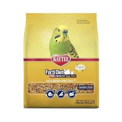 Kaytee Forti-Diet Pro Health Egg-Cite Parakeet Food, Supports Breeding &