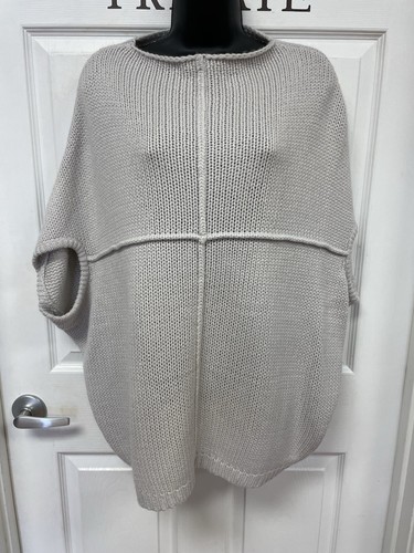 Maglione Catone Grigio Economico M Monday M Oversize Senza Maniche Così Carino!!