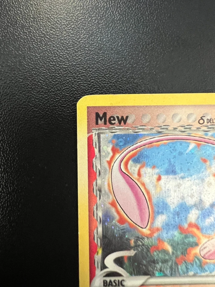 Pokemon Mew 3/17 DP Value Pack 1 Holo *Inverted Back MISPRINT* MP - Image 2 of 4