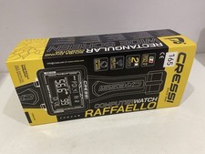 NEU Cressi Raffaello Tauchcomputer Uhr rechteckig hoher Kontrast Bildschirm rot BM98