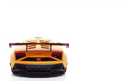 AUTOart 1:18 Lamborghini Gallardo GT3 FL2 in Arancio Borealis | eBay