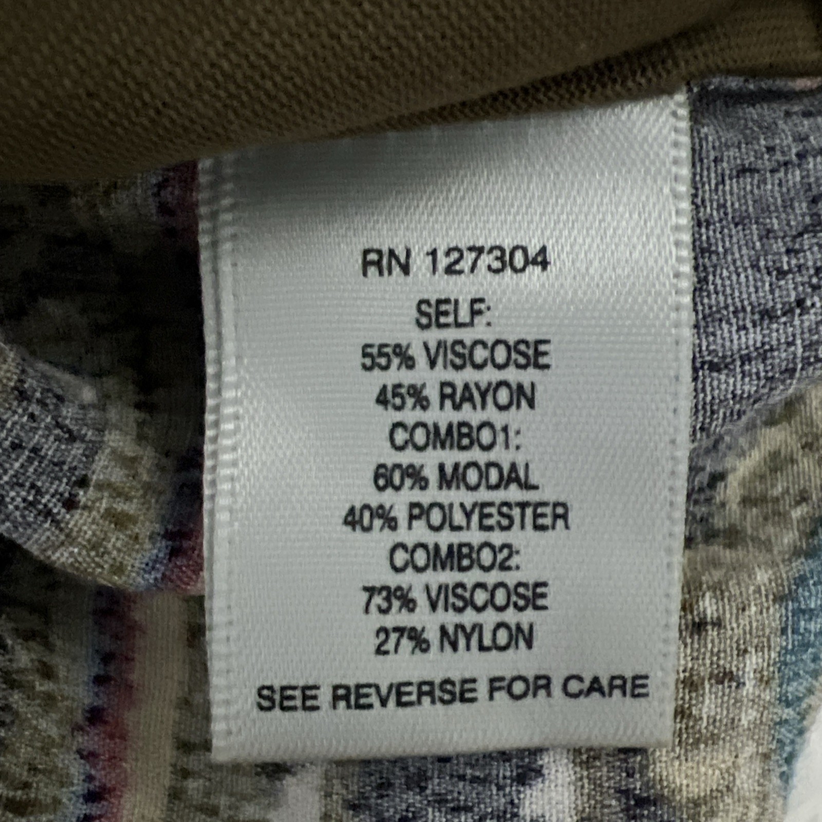 John Mark Embroidered Multi Colored Multi Pattern… - image 9