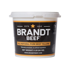 100 Pure Beef Tallow 64 oz 4 lb Tub for Cooking, Skincare, Soap Candle