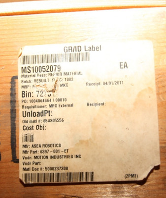 SKF ball screw as shown 36 inch long 1.25 OD MS10052079 ASE Robotics 6397-001-ET