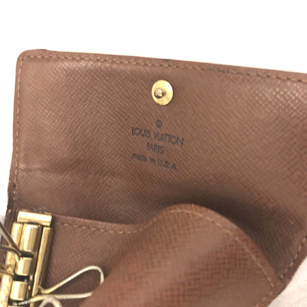 Louis Vuitton Monogram Multicles 4 Ring Key Case … - image 7