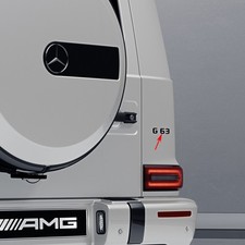 G63 Logo Schriftzug schwarz G-Klasse W465 Original Mercedes-AMG