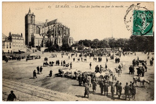 Carte Postale Ancienne CPA 72 Le Mans - Le Lycée - Années 1900 - France