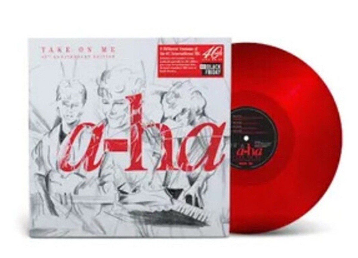 a-ha - TAKE ON ME 40th Anniversary EP RSD BF 2025 Ruby Red Vinyl