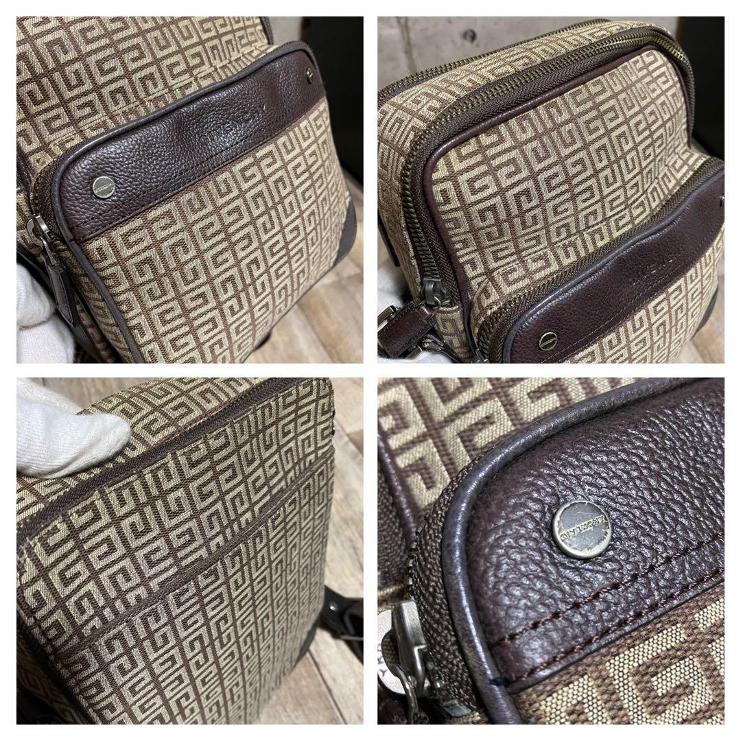 Authentic Givenchy Logo Canvas Mini Shoulder Bag … - image 8