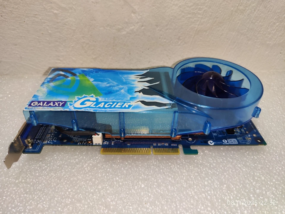 Galaxy GeForce 6800 GT Glacier 256mb AGP super rare getestet Sammlerauflösung - Image 4 of 4