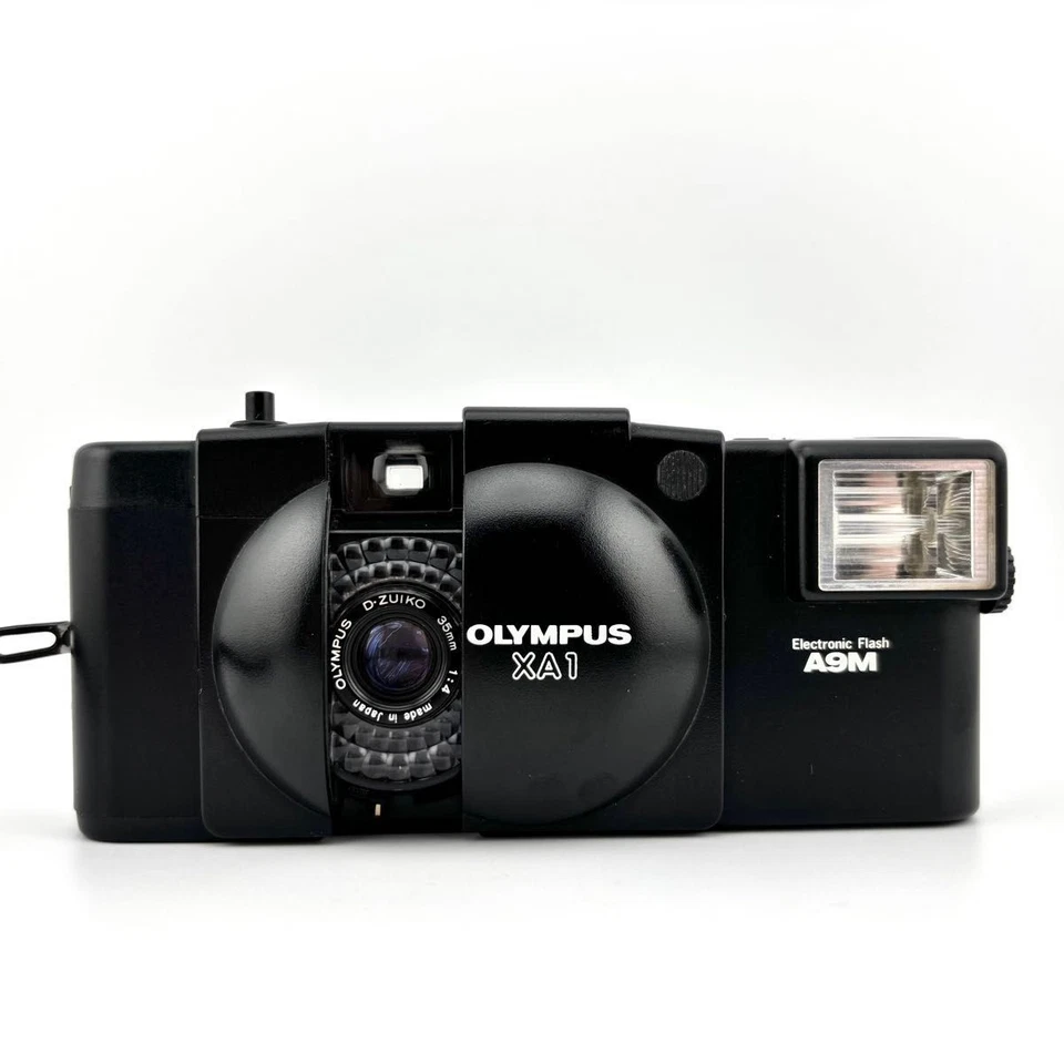 Olympus XA1 35mm Point & Shoot D.Zuiko 35mm f4 Blac Tested Near Mint, From Japan - Image 2 of 4