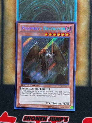 Yugioh Prophecy Destroyer CT09-EN019 Secret Rare Limited Edition NM
