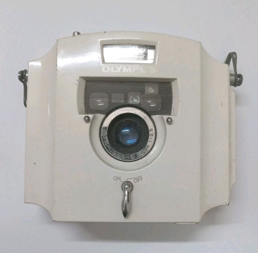 Olympus Ecru Collectible Limited Edition Camera Sr. No 13886 / 20000 , AS IS