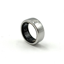 Oura Ring Gen 3 Horizon - Titanium - Size 06 - Silver - HEAVILY SCRATCHED