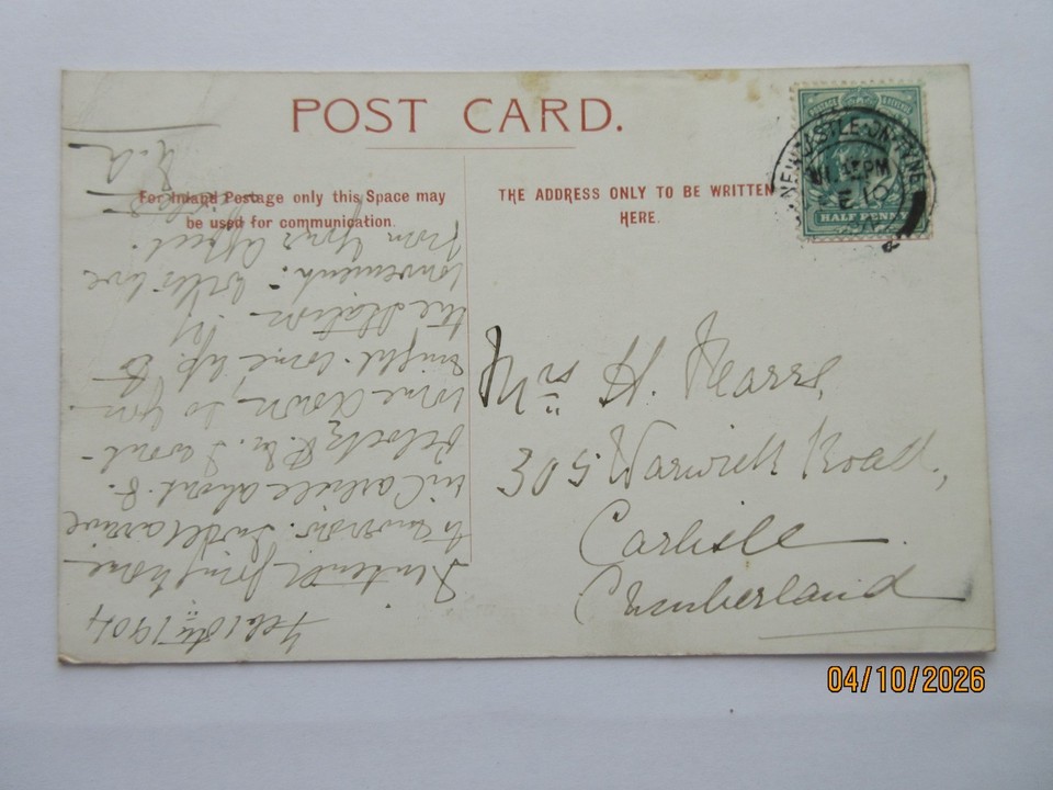 POSTCARD - HIGH STREET, WIGTON - 1904 | eBay UK