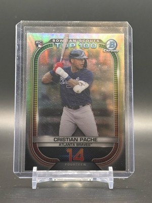 2021 Bowman - Bowman Scouts Top 100 Cristian Pache #BTP-14