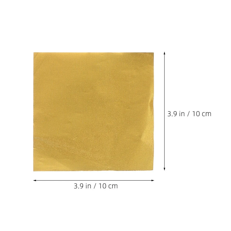  600 Pcs Candy Making Accessories Aluminum Chocolate Wrapping Paper - Image 4 of 4