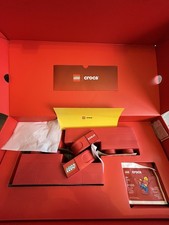 Crocs X Lego Brick Clogs Rot EU 41-42,US 8,