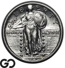 1920 Standing Liberty Quarter, Flashy Choice AU++/Unc