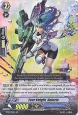 Tear Knight, Valeria BT08/018EN RR Cardfight!! Vanguard Card - NM