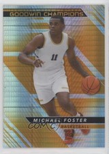 2022 Goodwin Champions Platinum Orange Prism 27/499 Michael Foster Jr #P14 6o2
