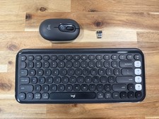 Logitech Pebble 2 Combo Wireless Bluetooth Keyboard and Mouse Tonal Graphite