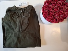 Helmut Lang Zip Popover Hunter Sage Gr. XL NEU