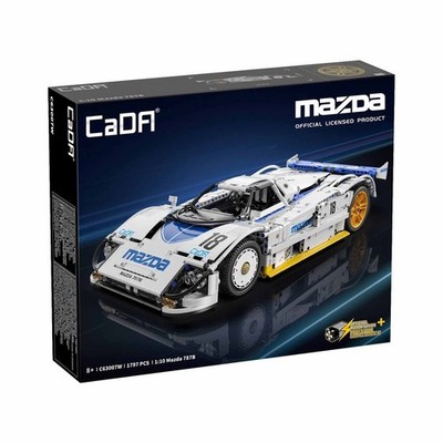 CaDA C63007W Mazda  787B RC-Version Klemmbausteine 1797 Teile OVP NEU