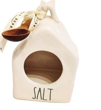 Rae Dunn Ceramic Salt Crock Cellar Salt Saut Pig