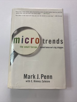 Microtrends: The Small Forces Behind Tomorrow's Big Changes by Mark J. Penn