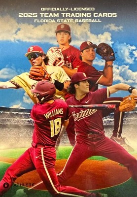2025 FLORIDA STATE UNIVERSITY BASEBALL ONIT ATHLETE TRADING CARDS
