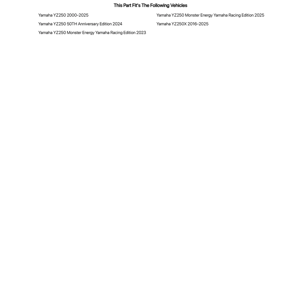 JD Jetting Jet Kit para YAMAHA YZ250 2000-2021 Foto 3 de 3