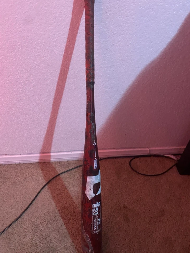 *RARO*Buen Estado 2022 Demarini Voodoo One BBCOR Bate de Béisbol Certificado 32/29 Foto 3 de 4