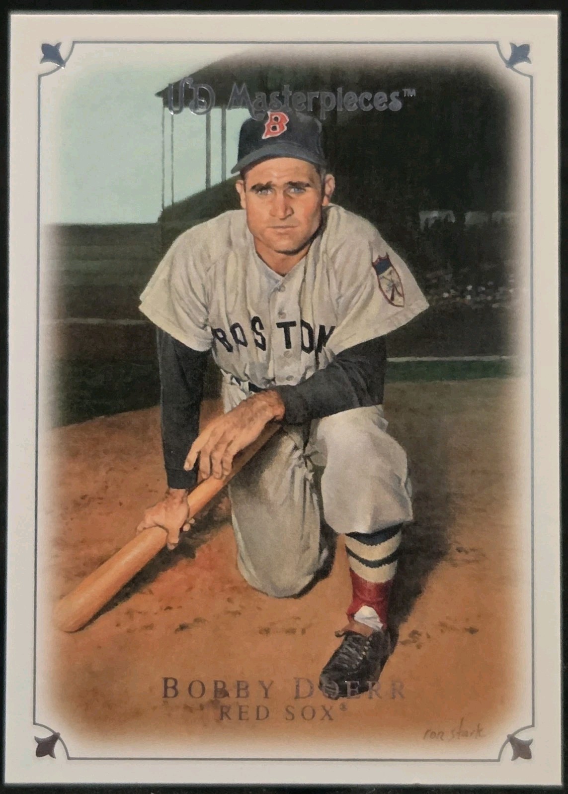 2007 UD Masterpieces - Bobby Doerr #59 Glossy