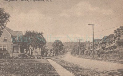 Maplewood NJ - RIDGEWOOD TERRACE HOUSES - Postcard Essex County