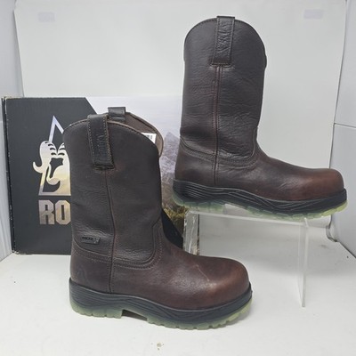 Rocky Forge Wellington Mens Size 8.5 *runs 1/2 Size Small* Composite Boots