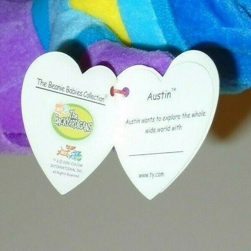 Ty Beanie Baby AUSTIN the Kangaroo (Nick Jr. - The Backyardigans) MWMTs Plush - Picture 4 of 7