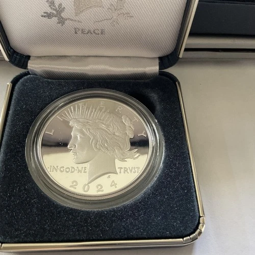 2024 $1 “PEACE DOLLAR” 99.9% Silver 0.859 Troy Ounce San Francisco Mint