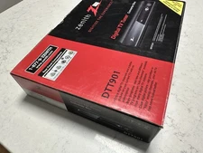 Zenith DTT901 Digital TV Converter Box w/ Remote & AV Cables – Tested Works