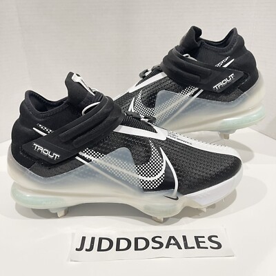 Nike Force Zoom Trout 7 Black Dynamic Baseball Cleats CI3134-005 Men s Size 12